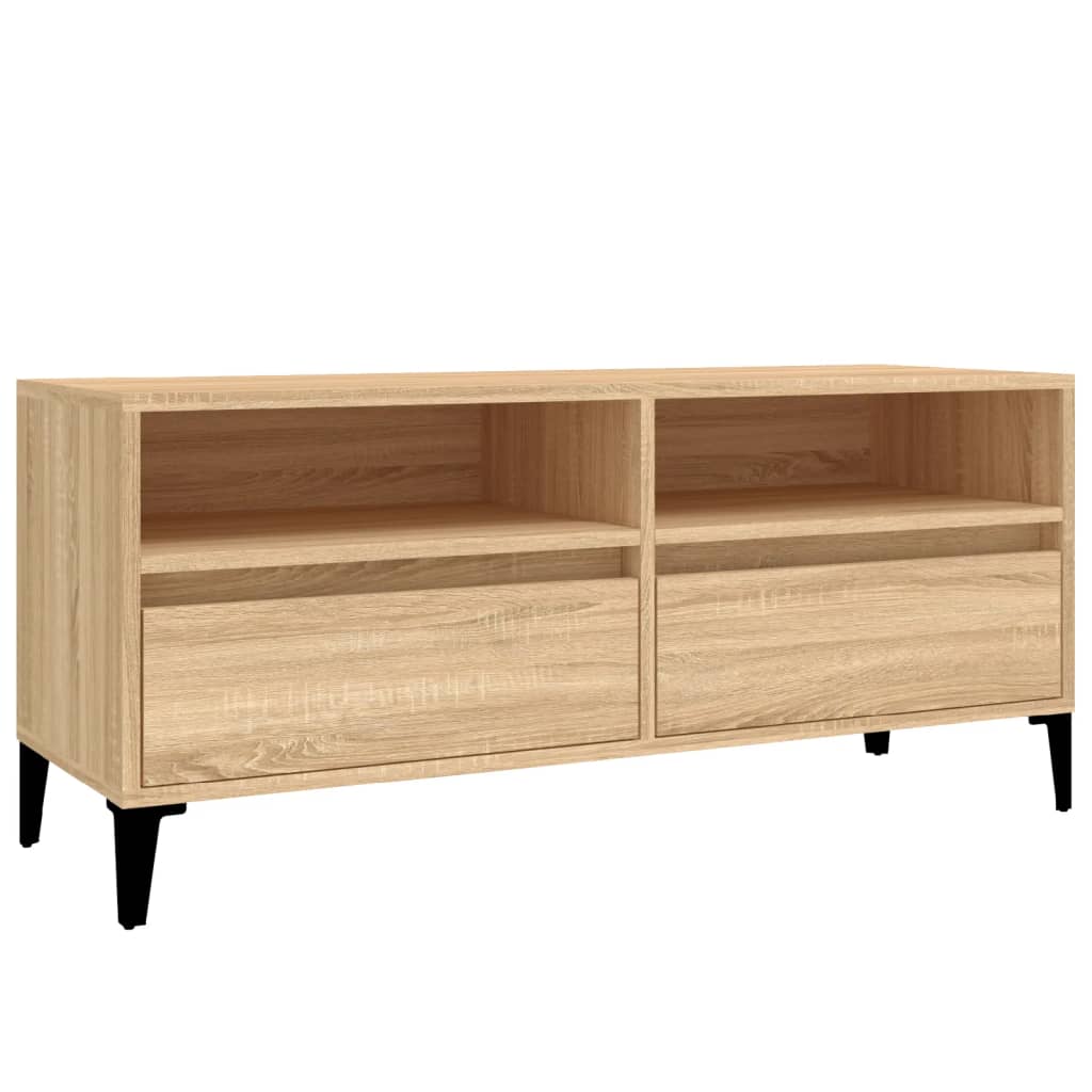 Mobile TV, Rovere Sonoma, 100X34,5X44,5 Cm