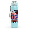 1PC Class Of 2026 Grad Badge Art 750ml Color Plastic Sports Water Bottle Leakproof Flip Straw Lid Suitable for Sports Office Home Use