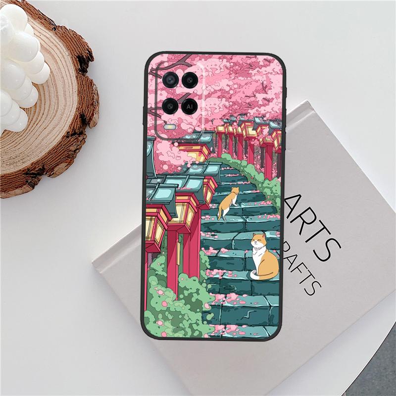 

Токио Сакура вишневый пейзаж Чехол для Oppo A15 A80 A60 A40 A94 A54 A98 A78 A18 A38 A58 A16 A76 A96 A17 A77 A74 A57S Обложка OPPO A94 4G