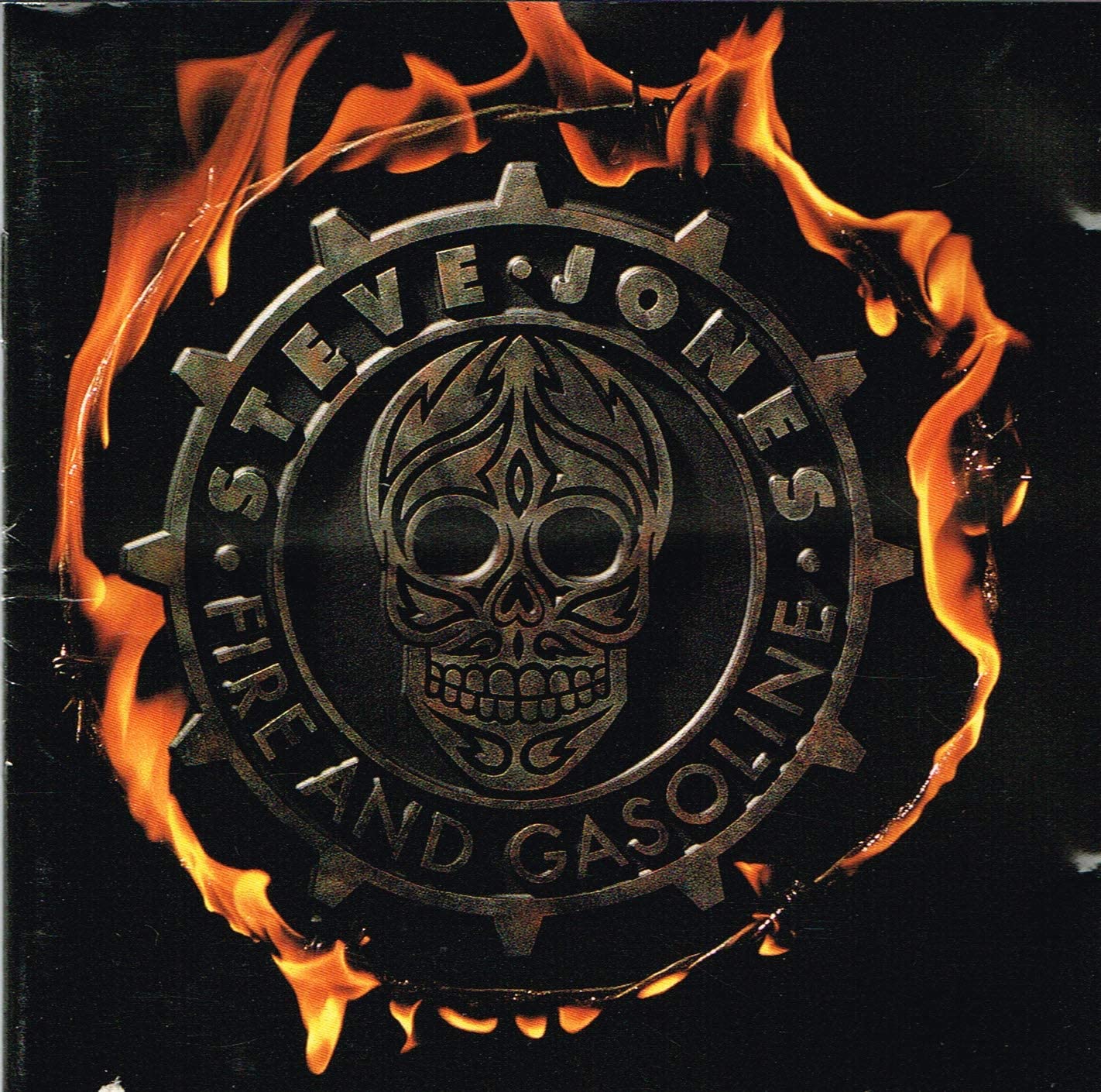 

CD STEVE JONES - Fire & Gasoline MCAD6298 MCA Records 1989 US Rock Used