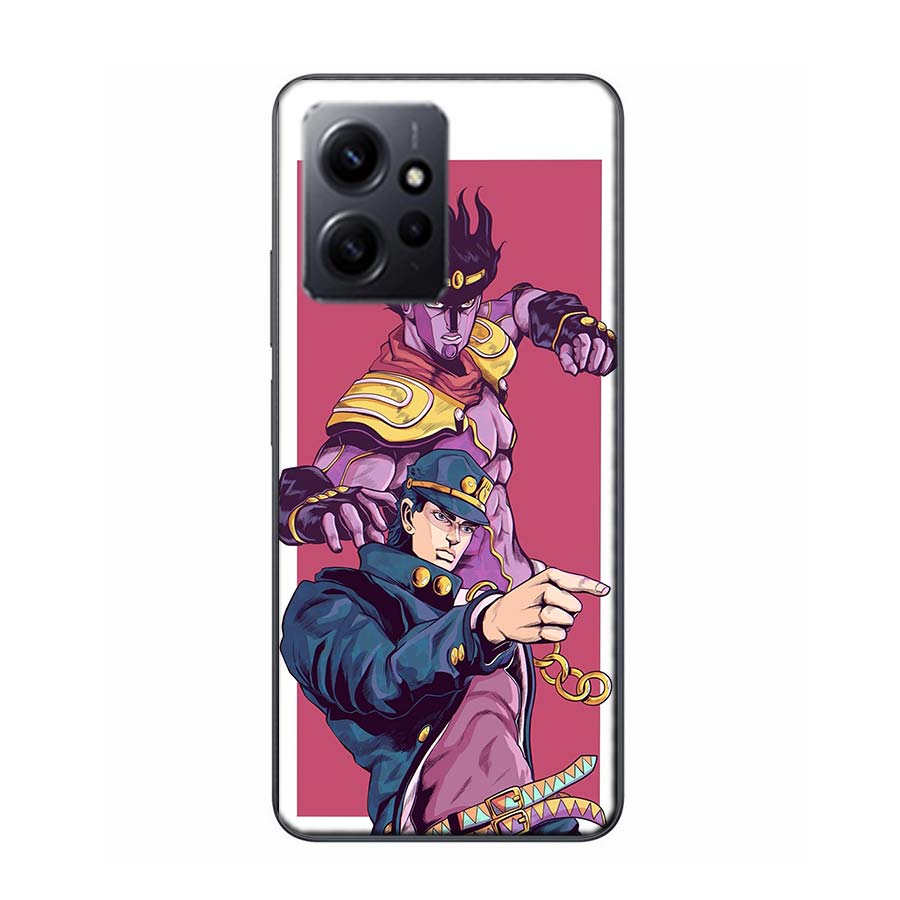JoJo Kira Yoshikage Katil Kraliçe Telefon Kılıfı Redmi 12 13C 12C 15C 9 10 10C Note 13 Pro Plus 14 15 Pro 9T 9C 9A İçin TPU Yumuşak Kapak