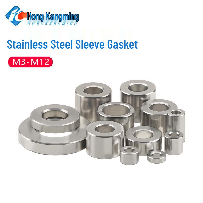 Stainless Steel Spacer Washer and Sleeve Kit - Screw Isolation Bushings and Heightening Pads