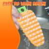 Random Veggie Vegetable Scrubber Scrub Cleaning Brush Kitchen Cleaner Carrot Potato Surface Brush Kitchen Tool