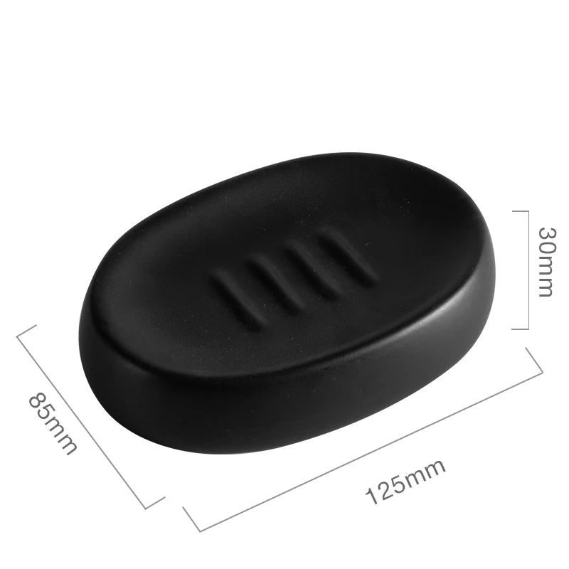 INS Dark grey Ceramic Couple mouthwash cup Bathroom Accessorie