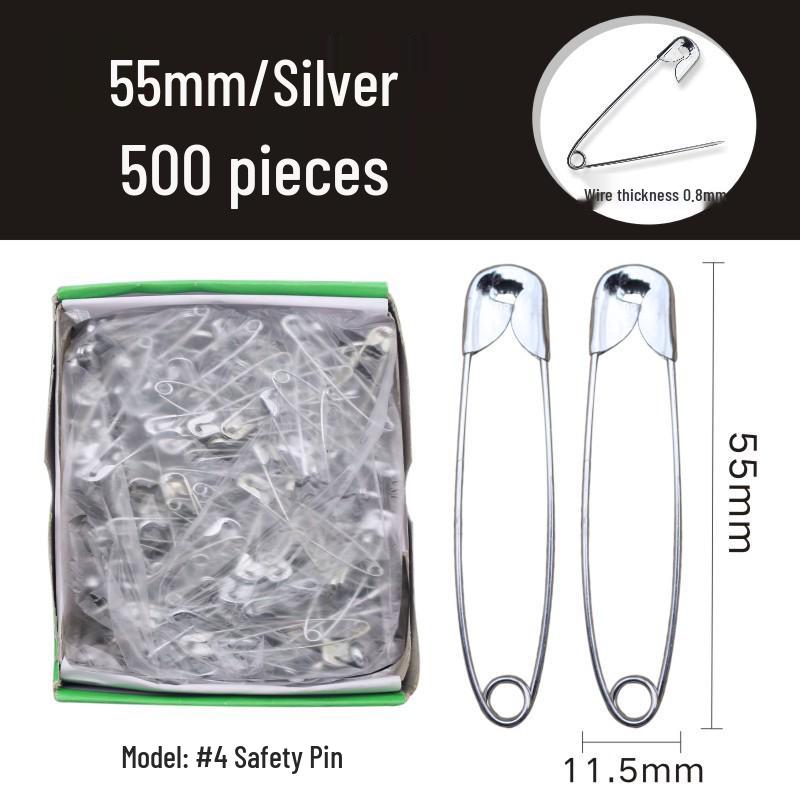 Metal Brooch Pin Clasp - Available in Small and Large Sizes with Free Shipping