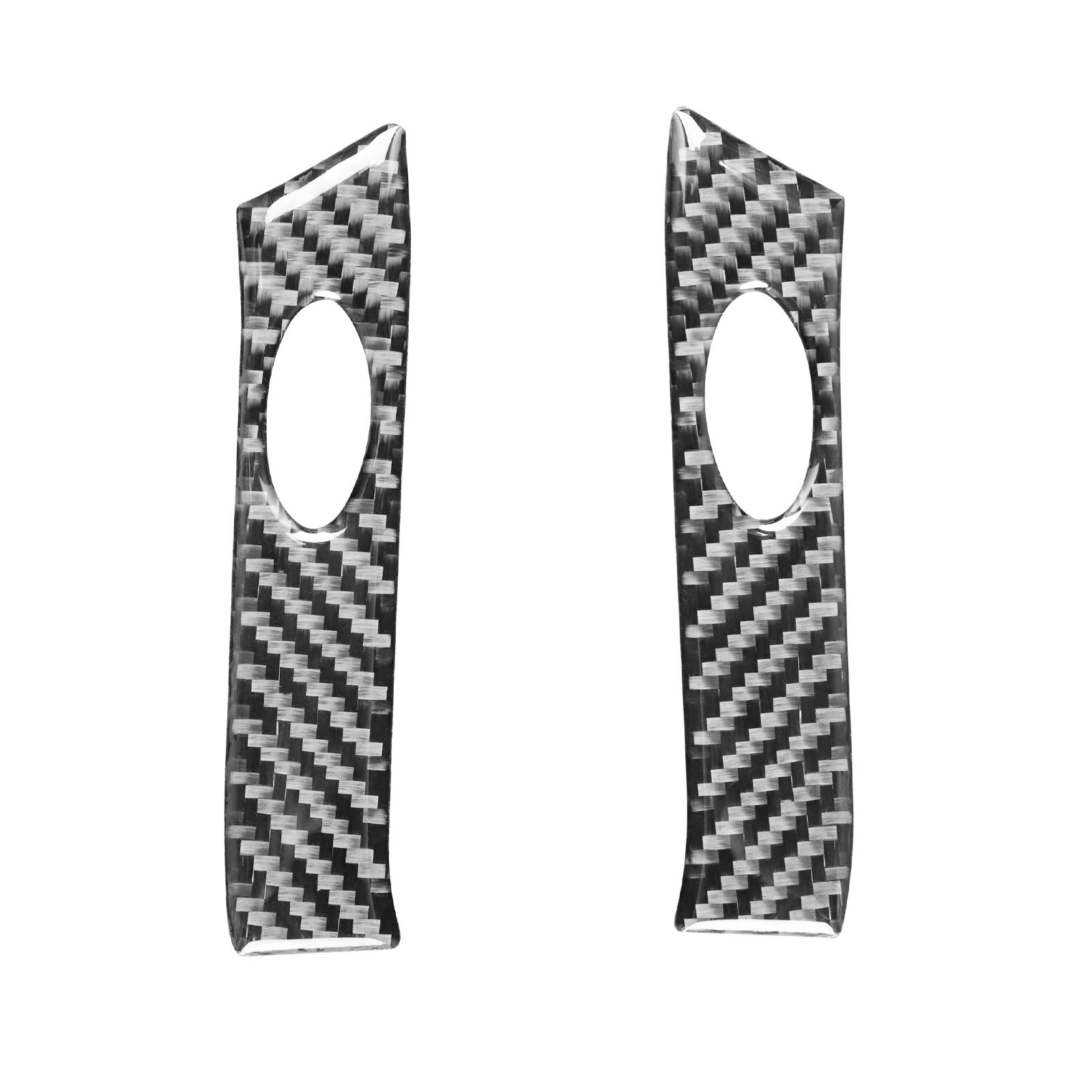 

Наклейка на руль из углеродного волокна, накладка на внутреннюю панель автомобиля, наклейка, аксессуар для Mini Cooper Hatch One R50 R53 2002-2004