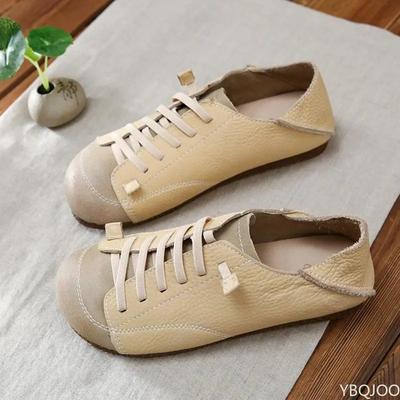 Mocassino giapponese Harajuku Mocassino Pantofola Designer da donna Scarpe da ginnastica Mocassini stringati Ciabatte piatte per donna Ragazza Punta larga Scarpe slip-on