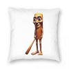 Tung Tung Tung Sahur Meme Italiano Brainrot Federa Stampa Poliestere Copricuscino Decorativo Copricuscino da Lancio