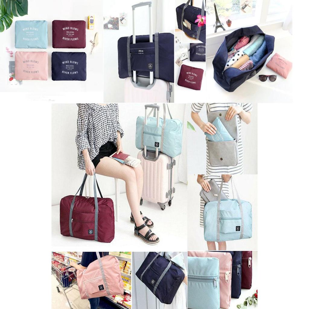 Hochwertige Tragbare Faltbare Reiseaufbewahrung Handgepäck Reisetasche für Alle Gelegenheiten