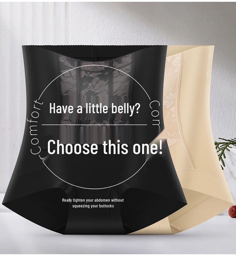 Nahtlose Postpartum-Slips mit hohem Bund und Bauchkontrolle