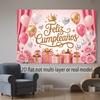 1pc Photography Birthday Background - Polyester Banner