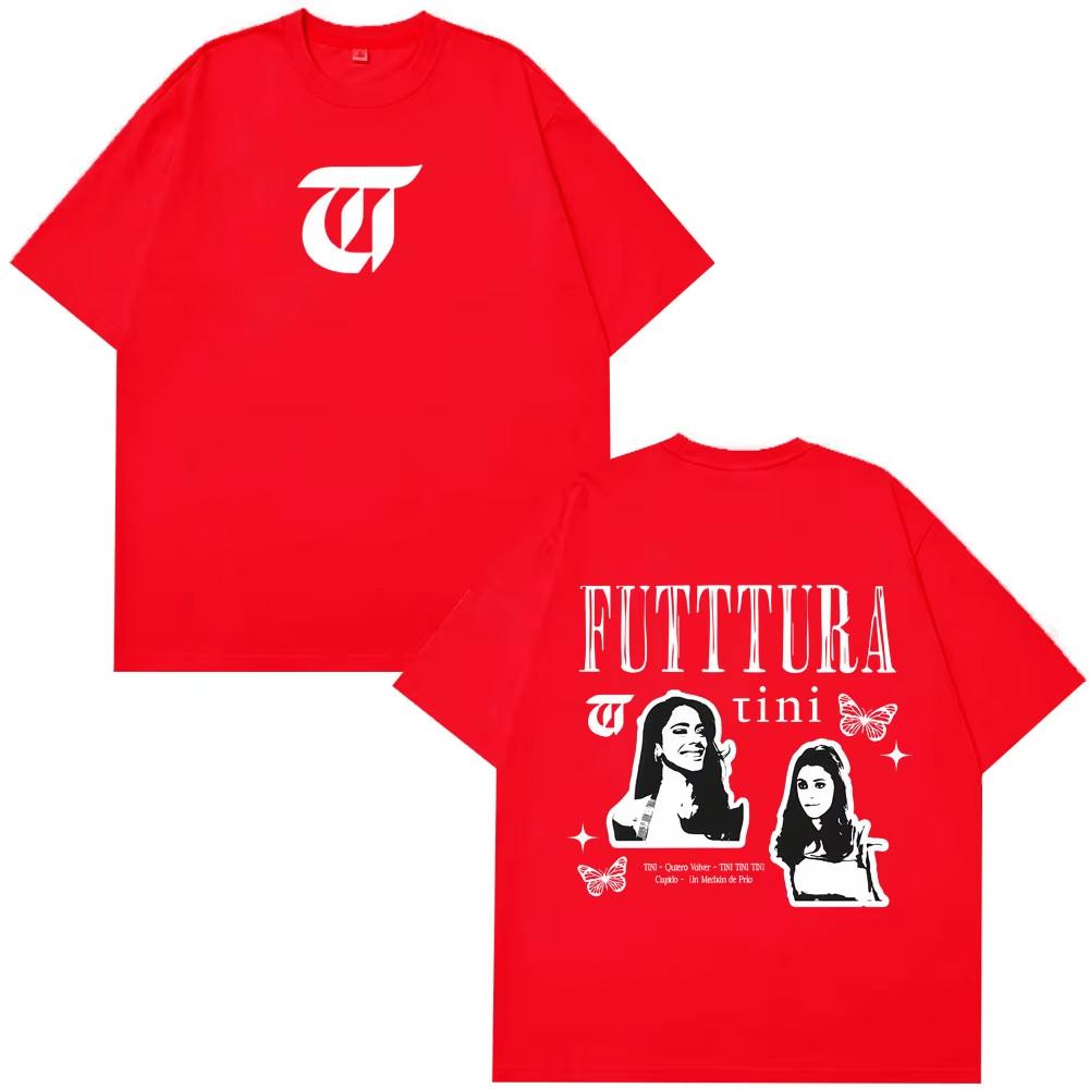 Inger TINI STOESSEL Futtura Album 2026 Merch Tshirt Men Women Fashion Tees Cotton Casual Vintage Short Sleeves Top