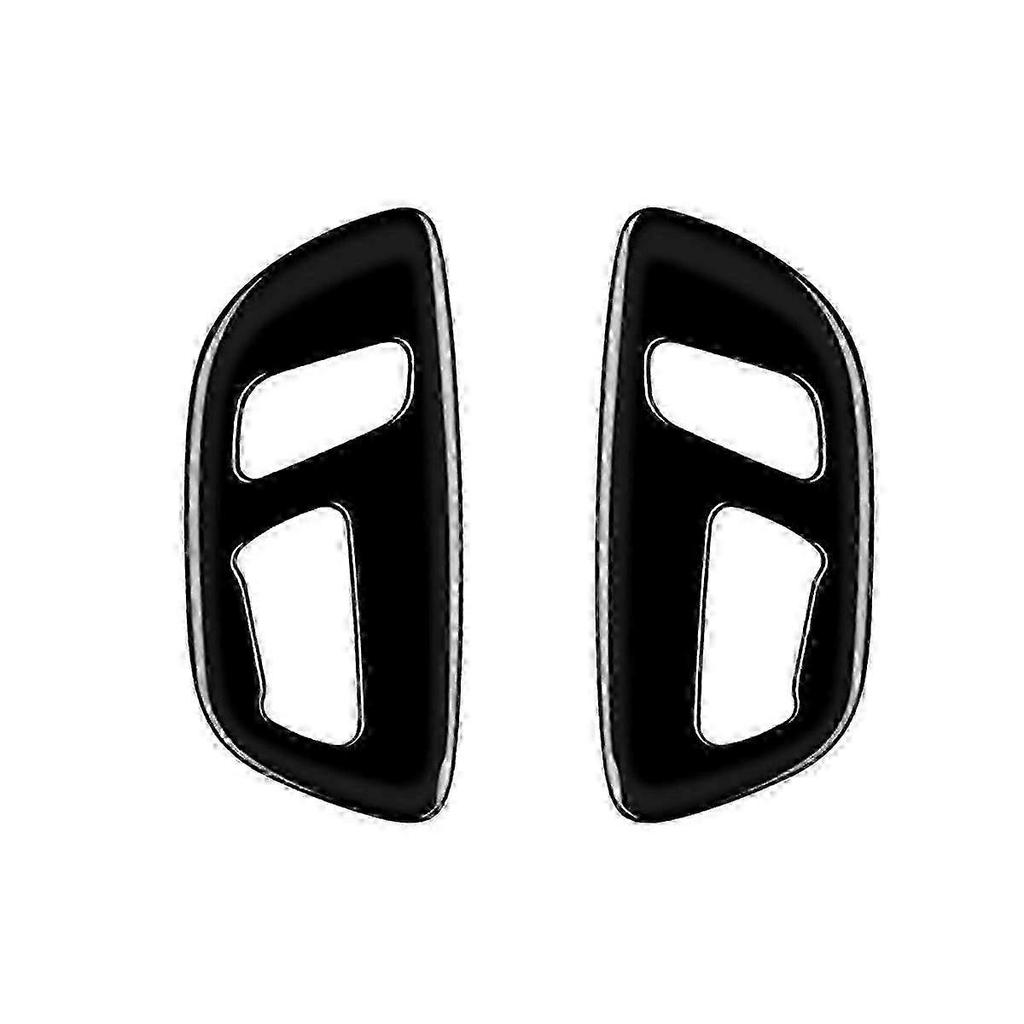 Car Bright Black Electric Seat Button Panel Frame Interior Trim Accessories for Alphard/Vellfire 40 26-27s