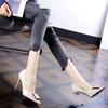 Pointed Toe Spring and Autumn Ladies Pumps Super High Heel Wedding Bride Shoe Fashion Korean Style Popular Stilito Women's Shoes