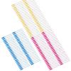 50Pcs/Pack Disposable Eyelash Mascara Brushes Wands Bendable Superfine  for EyeLash Extension M
