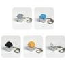 Keyboard Multi-Color Keychain Funny Pass The Boring Time Executive Desk Toy Keyboard Clicker Toy Relaxing Toy For Adults Kids