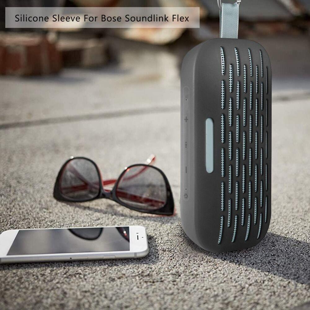 Soft Protective Case Silicone Full Protection Shell for Bose SoundLink Flex Travel
