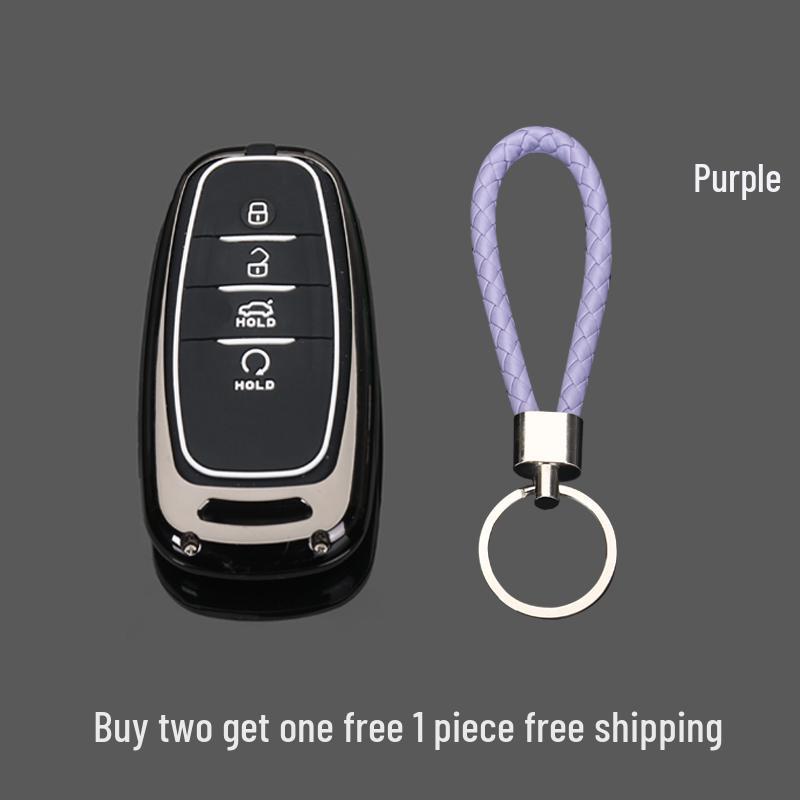 Handmade Braided Leather Keychain: Practical & Stylish Waist or Bag Charm