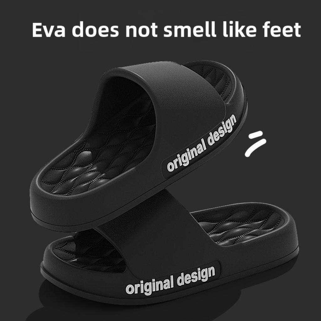 Papuci reci pentru bărbați, cu talpă groasă pentru baie, EVA pentru uz casnic, anti-alunecare și fără miros pentru picioare pentru uz casnic, pentru interior și de vară pentru femei