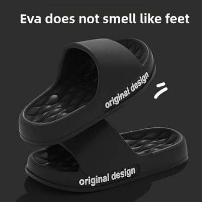 Cold Slippers for Men, Thick Soled Bathroom, EVA for Home Use, Anti Slip and Odorless Feet for Home Use, Indoor and Summer Wear for Women