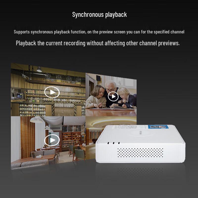 

Hikvision 4-Channel Hybrid DVR Recorder