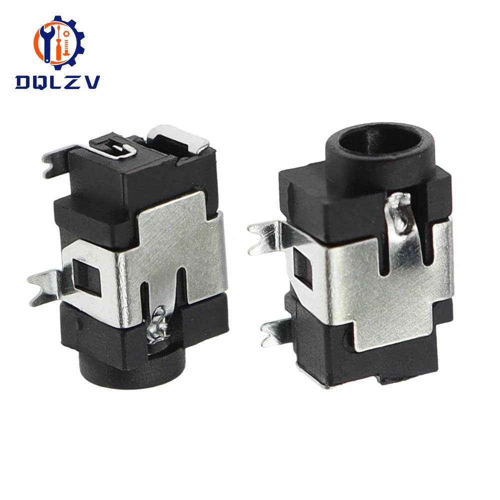 DC-031A 3.5*1.3MM Power Adapter Female Connector DC-031 DC031A 4Pin SMD SMT Power Jack Socket 3.5×1.3mm