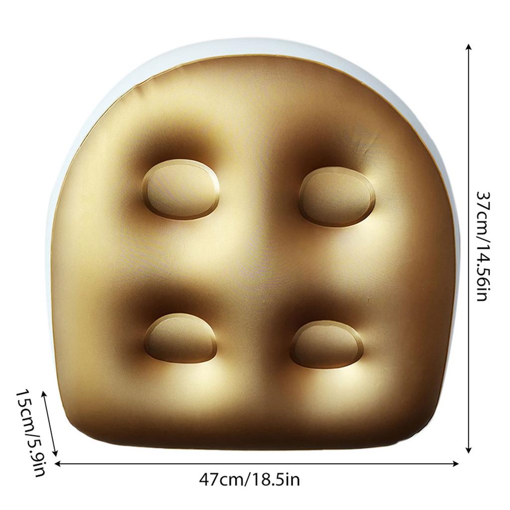 Booster Seat Hot Tub Spa Cushion Spa and Hot Tub Seat Pad Bath Spa Pad Inflatable and Water-Filled Dual Purpose Massage Cushion