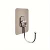 Heavy Duty Wall Hooks, No Drill Suction Cup Hooks, Strong Hanging Hooks for Bathroom Kitchen Towel Robe Keys Storage