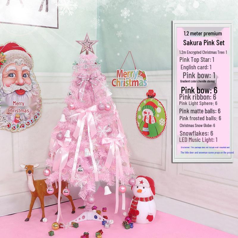Christmas Tree Set with Window Decorations (60cm, 1.2m, 1.5m, 1.8m, 2.1m)