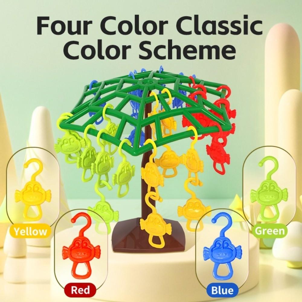 Hanging Monkey Kids Balance Toy Desktop Game Balance Game Toy Monkey Climbing Tree Toy  Kids