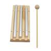 Meditation Trios Chime Set 3 Tone Trios Chime Bells Percussion Chimes for Prayer