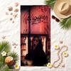 Ghostface Soft Beach Towel Stylish Beach Pool Towel for Summer Seaside Vacation Travel