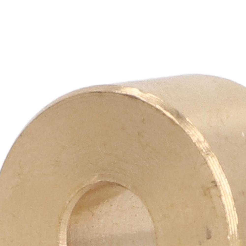 Precision Brass Material Drill Stop Collar Yellow Shaft Positioner Brass Drill Bit Depth Stop Collar Woodworking