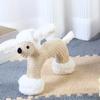 Stuffed Dog Toys Cute Funny Soft Squeaky Puppy Chew Toys For Teething For Indoor Outdoor Apartment Sleeping Training Stimulation