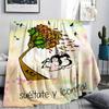 1pz Coperta in Flanella con Stampa Mafalda, Alta Qualità per Tutte le Stagioni, Arredamento per la Casa, Calore e Comfort, Perfetta per Regali di Natale
