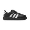 Adidas Breaknet 2.0 Comfortable Versatile Non-Slip Durable Low-Top Kids Skate Shoes Kids Skate Shoes Black IE3793