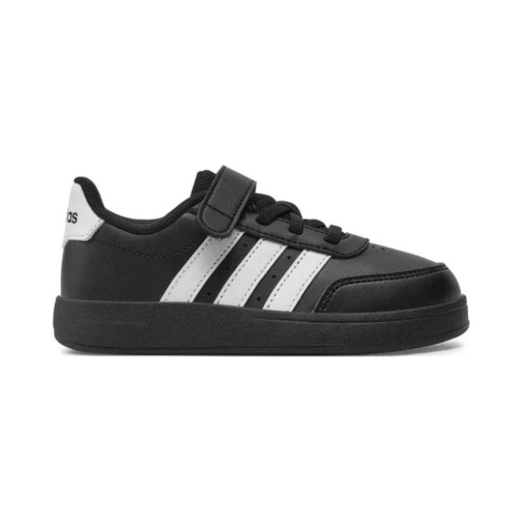 Adidas Breaknet 2.0 Comfortable Versatile Non-Slip Durable Low-Top Kids Skate Shoes Kids Skate Shoes Black IE3793
