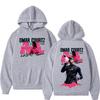 Rapper Omar Courtz Por Si Manana No Estoy  Tour Hoodies Men Women Clothing Fashion Long Sleeve Hooded Sweatshirts Streetwear