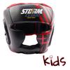 StormCloud Lynx Kids Boxing Helmet Black/Red Junior S