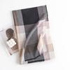 New Plaid Scarf Women's Autumn and Winter Retro Thickened British Style Shawl High End Atmosphere Warm Scarf