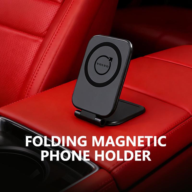 Foldable Magnetic Car Phone Holder Air Vent Dashboard Mount Universal Stand For Volvo V60 V50 V40 S80 S60 S90 C40 XC40 V70 XC70 ari963