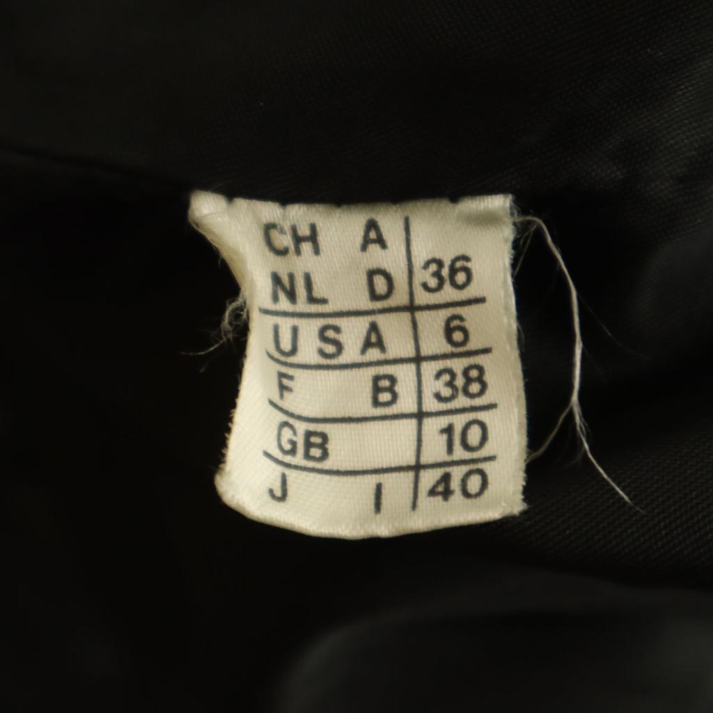 VALVERDE Made In Italy Genuine Leather Leather Coat 40 Black Women Used