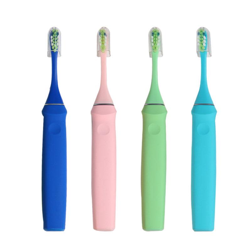 

Rechargeable Smart Sonic Toothbrush with Soft Bristles for Adults рожевий