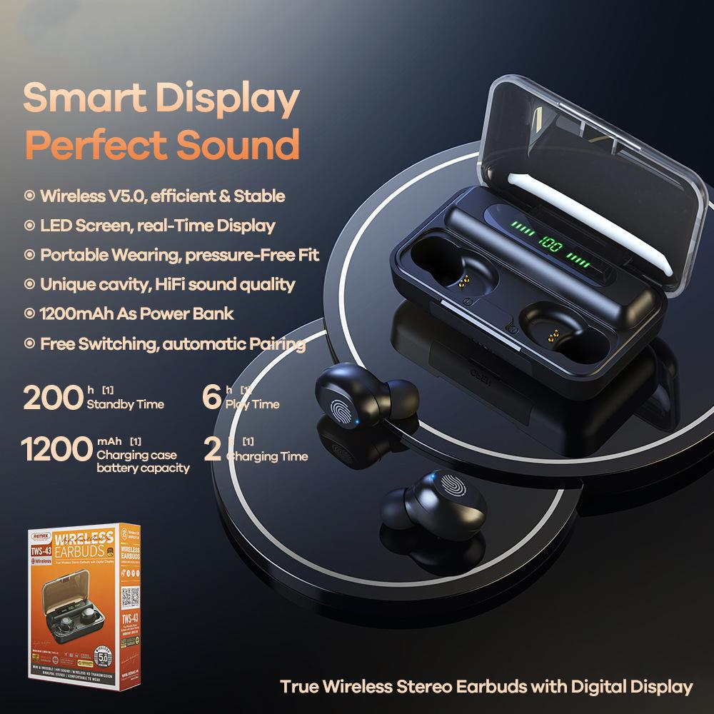 Binaural Wireless Bluetooth Headset 