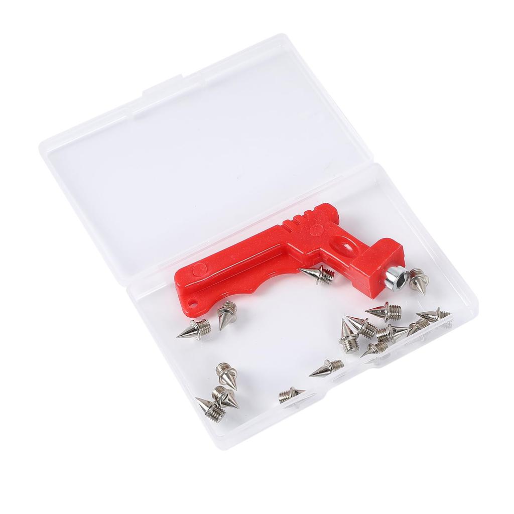CHASO Track and Field Spike Pins 16 Pieces Handle Set