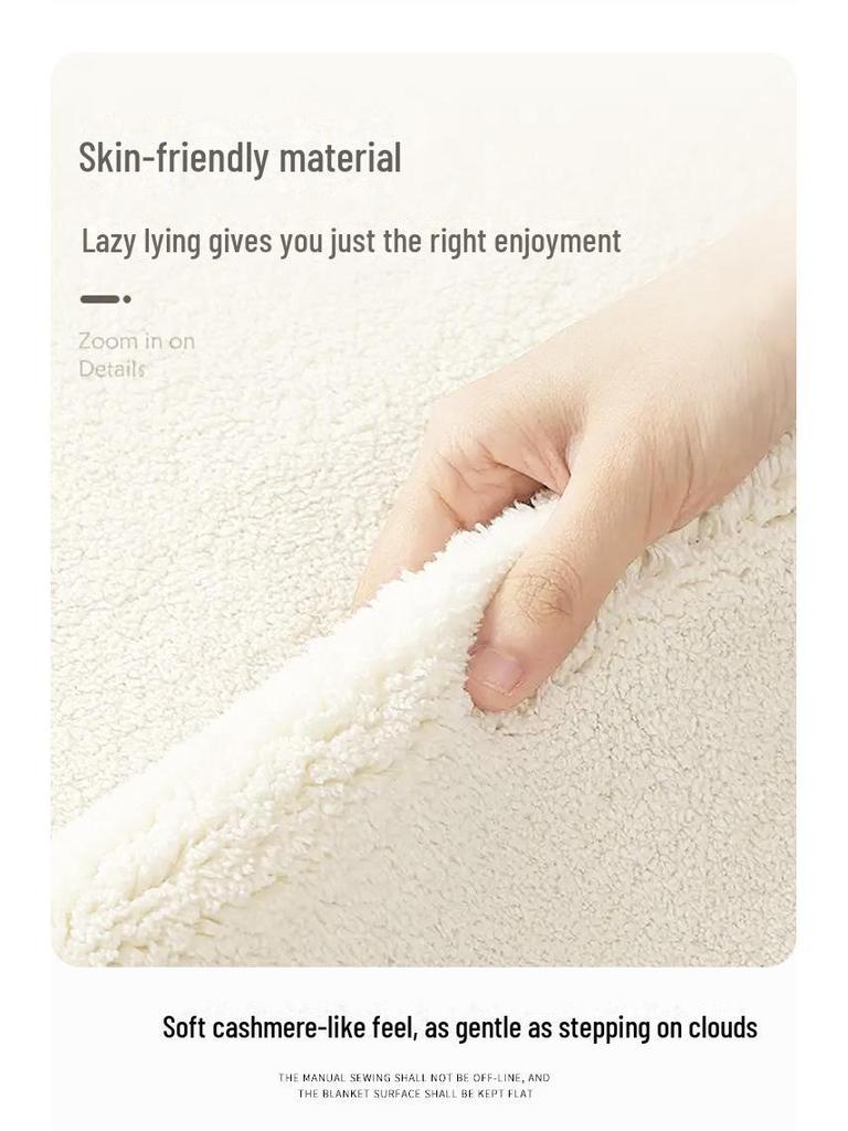 Luxurious Non-Slip Living Room Carpet & Floor Mat for Bedroom & Bay Window