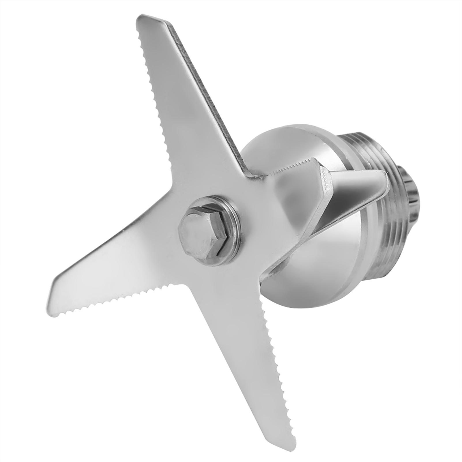 

Нож для миксера, высокоскоростной нож для смешивания высокой твердости Блендеры Подходят для Vitamix(Нержавеющая сталь)