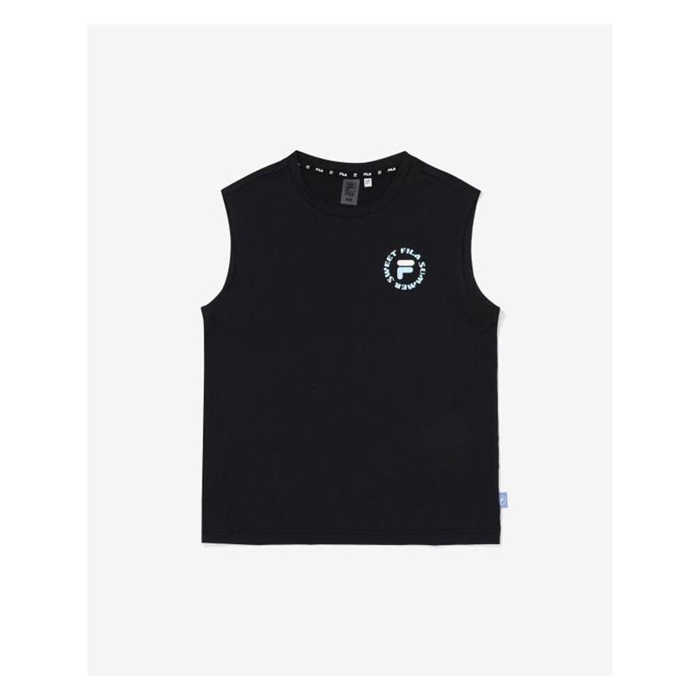 [fila Kids] Water Play Muscle Fit Short Sleeve Tee  Fk2rsf2w06m Blk  q0zFk2rsf2w06mBlk