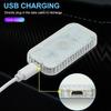 LED Car Mini Touch Light USB Charging Portable Auto Roof Ceiling Reading Night Lamp Wireless Foot Decoration Ambinet Lights