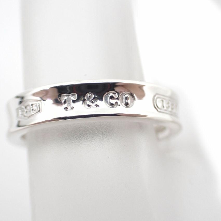 [Used] TIFFANY 925 1837 Narrow Ring/Size 9/g538-65